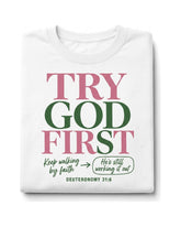 Deuteronomy 31:6 Short Sleeve T-Shirt