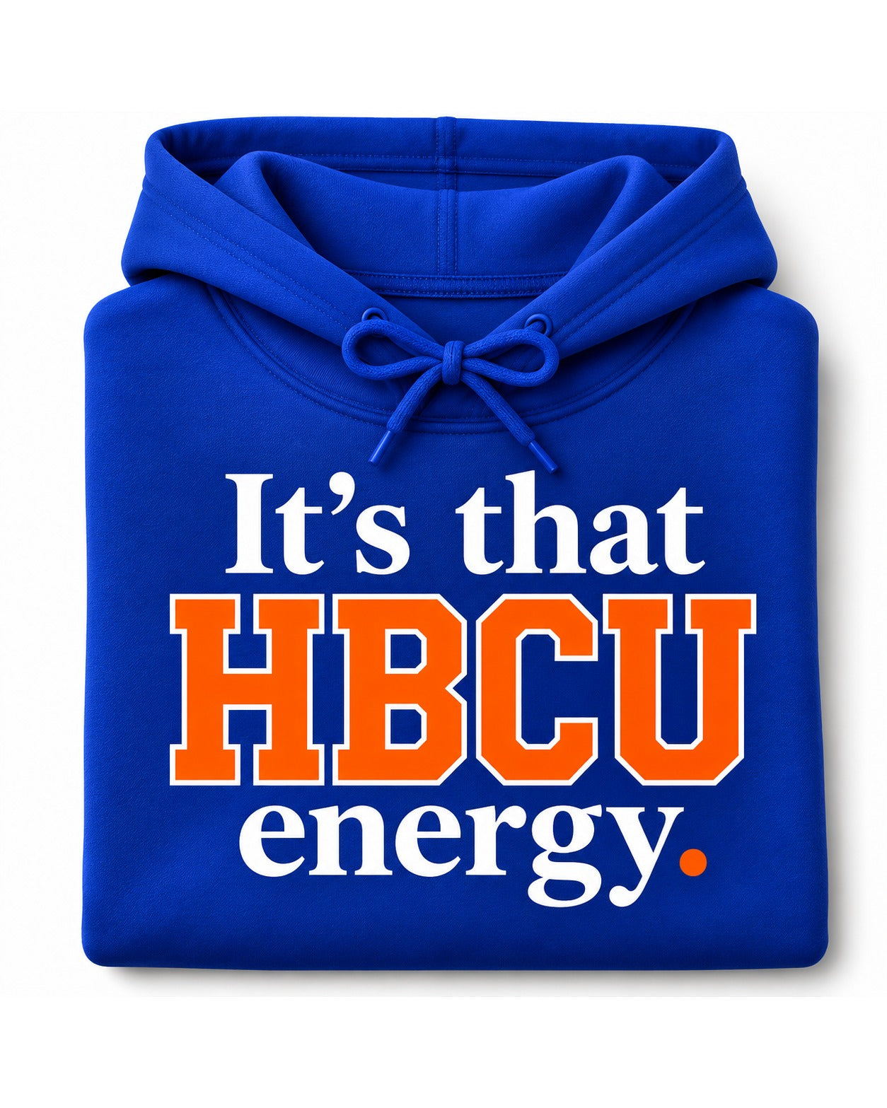 Savannah State HBCU Energy Hoodie in royal blue