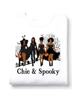 Halloween Dolls Chic & Spooky Crewneck