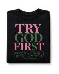 Deuteronomy 31:6 Crewneck