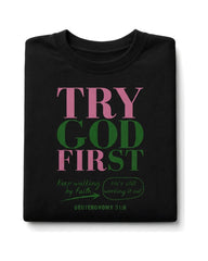 Deuteronomy 31:6 Short Sleeve T-Shirt