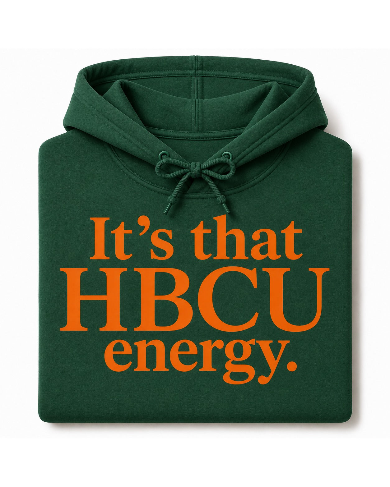 Florida A&M HBCU Energy Hoodie in forest green