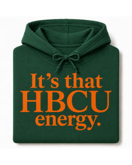 Florida A&M HBCU Energy Hoodie in forest green