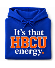 Savannah State HBCU Energy Hoodie in royal blue