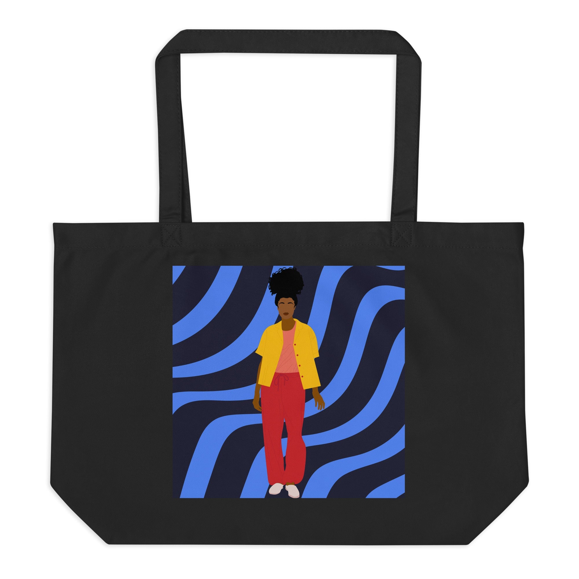 Vibrant Flow Tote