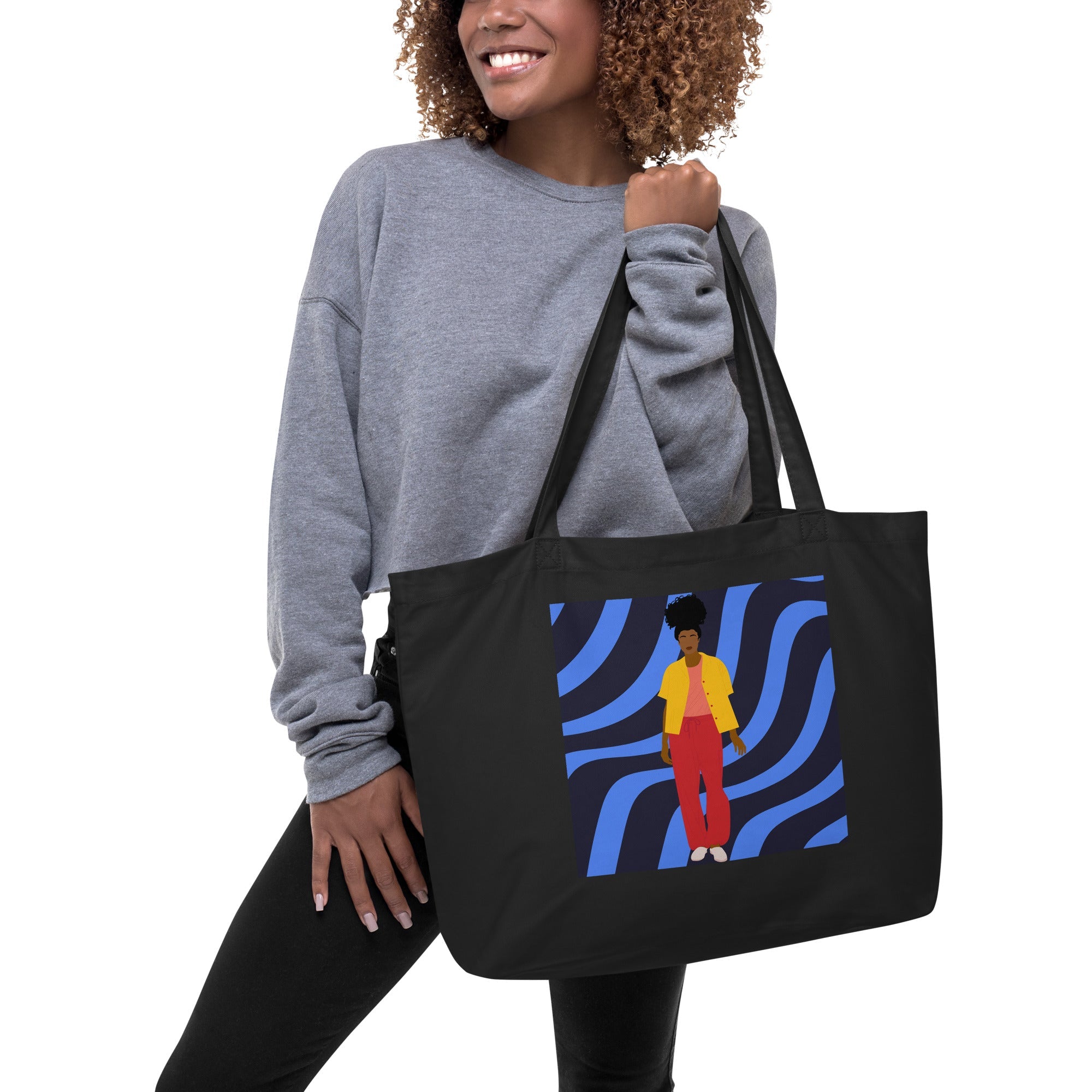 Vibrant Flow Tote