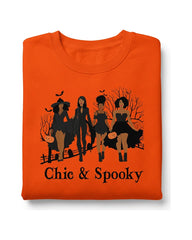 Halloween Dolls Chic & Spooky Crewneck