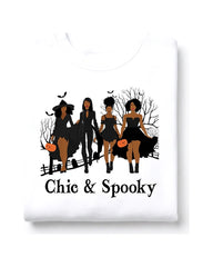 Halloween Dolls Chic & Spooky Crewneck