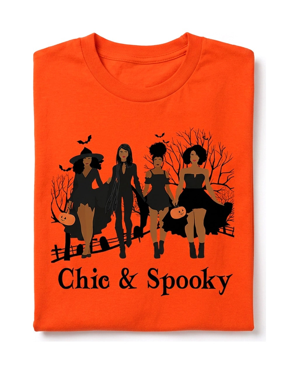 Halloween Dolls Chic & Spooky Short Sleeve T-Shirt