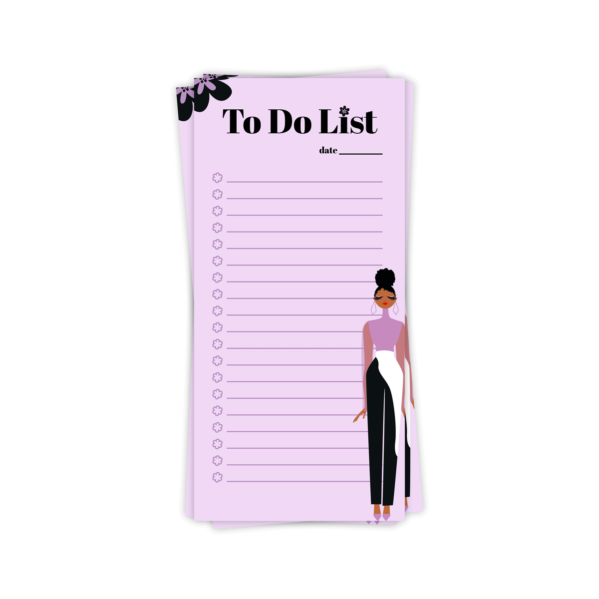 "Purple Power" To-Do List Pad